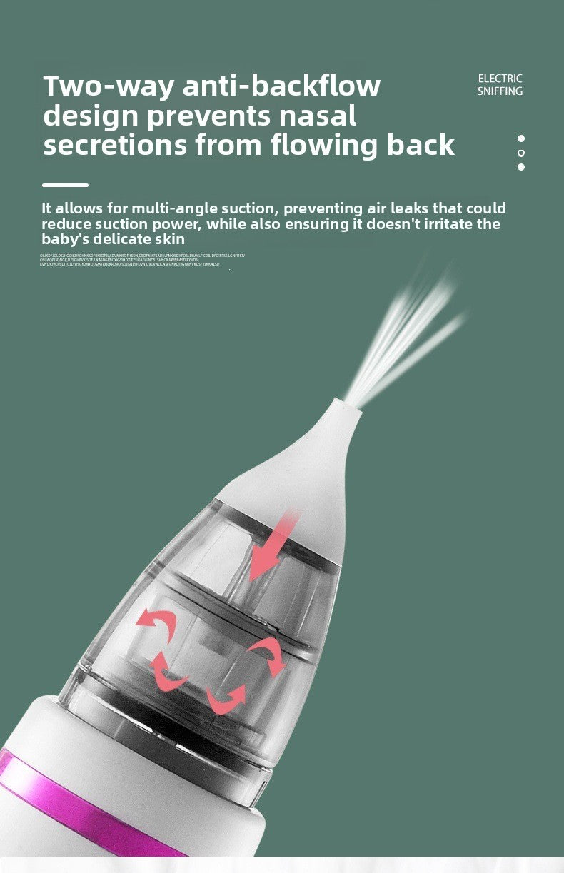 Rechargeable Baby Electric Nasal Aspirator & Ear Cleaner