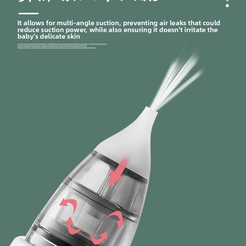 Rechargeable Baby Electric Nasal Aspirator & Ear Cleaner